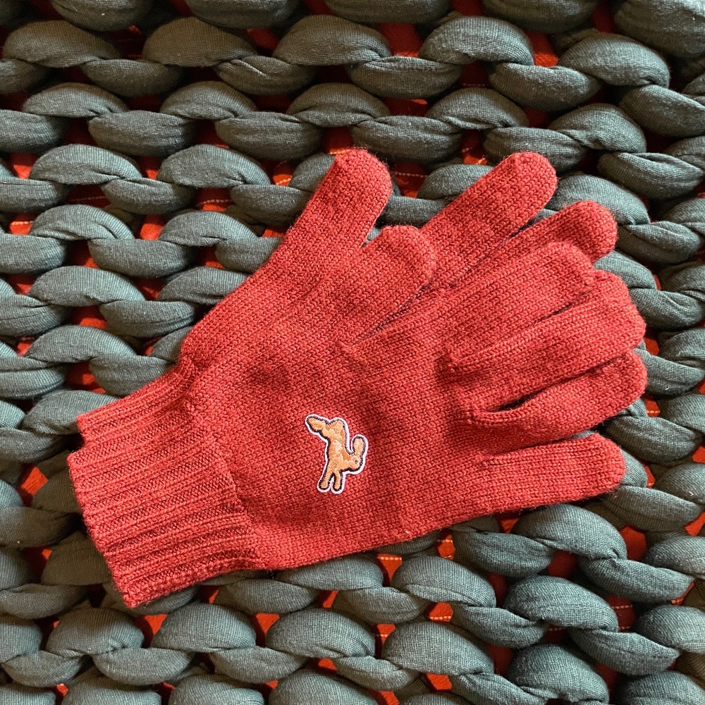 Tracksmith Harrier Merino Run Gloves, size M